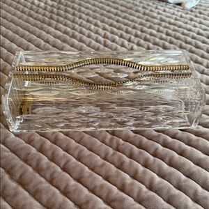 Vintage Lucite Tissue Box by Wilardy.